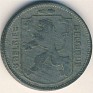 1 Franc Belgium 1945 KM# 128